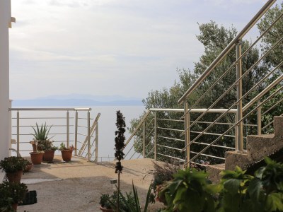 Apartment One bedroom apartment with terrace and sea view Podgora, Makarska A-21817-b - Outdoor photo 12