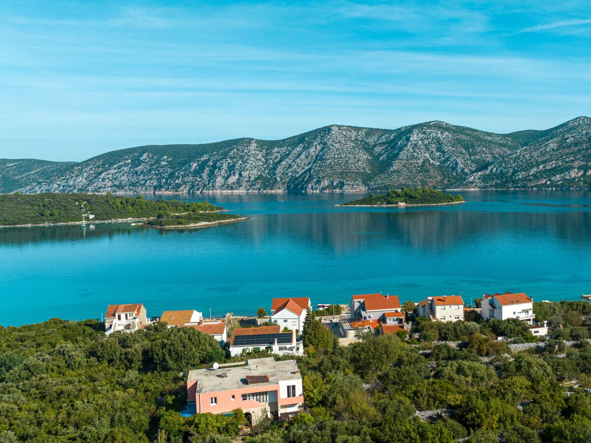 Apartment One bedroom apartment with terrace and sea view Kneža, Korčula A-21829-b - Outdoor photo 4