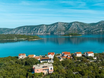 Apartment One bedroom apartment with terrace and sea view Kneža, Korčula A-21829-b - Outdoor photo 4