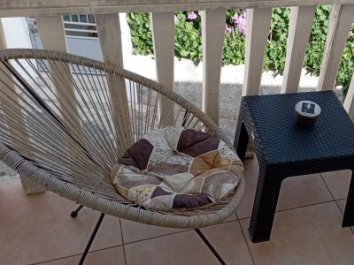 Apartment Studio flat with balcony and sea view Tisno, Murter AS-23720-a - Outdoor photo 12