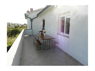 Apartment Three bedroom apartment with terrace and sea view Banjol, Rab A-16645-b in Rab - Apartment