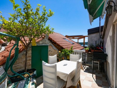 Apartment One bedroom apartment with terrace and sea view Šibenik A-24358-a - Outdoor photo 18