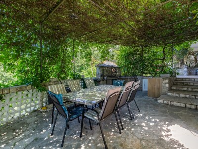 Holiday room with balcony and sea view Brela, Makarska S-24416-b - Outdoor photo 8