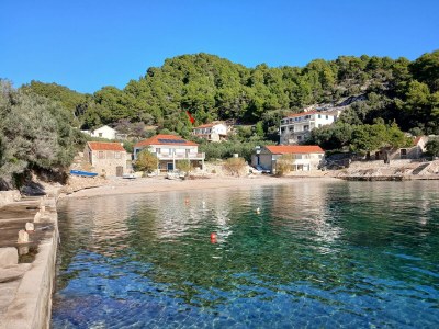 Apartment Two bedroom apartment with terrace and sea view Cove Torac, Hvar A-24462-a - Outdoor photo 2