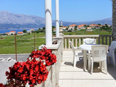 Apartment Two bedroom apartment with terrace and sea view Lumbarda, Korčula A-4352-a in Lumbarda - Apartment