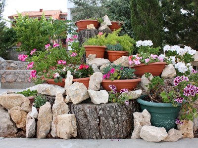 Apartment Two bedroom apartment with terrace and sea view Barbat, Rab A-4962-b - Outdoor photo 7