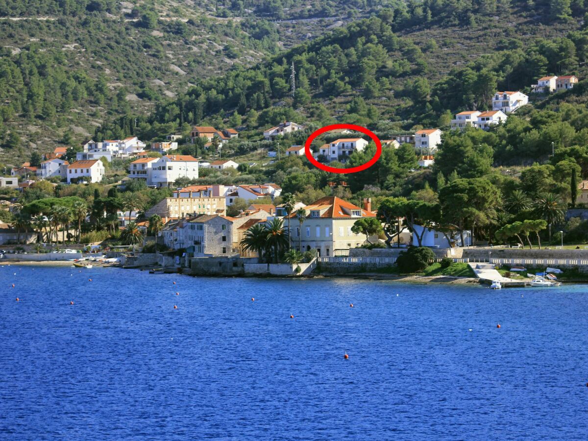 Apartment Two bedroom apartment with balcony and sea view Vis A-8448-a - Outdoor photo 2