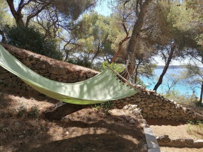 Apartment One bedroom apartment with terrace and sea view Milna, Vis A-8490-a - Outdoor photo 8