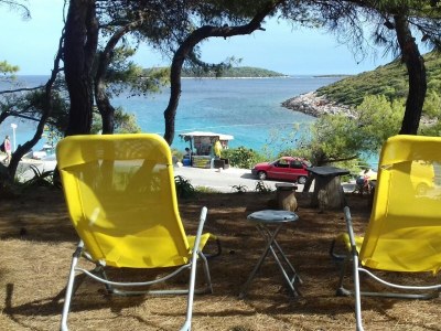 Apartment One bedroom apartment with terrace and sea view Milna, Vis A-8490-a - Outdoor photo 22