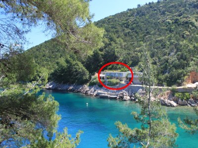 Apartment Studio flat near beach Cove Mala Pogorila, Hvar AS-8952-c in Bogomolje - Apartment