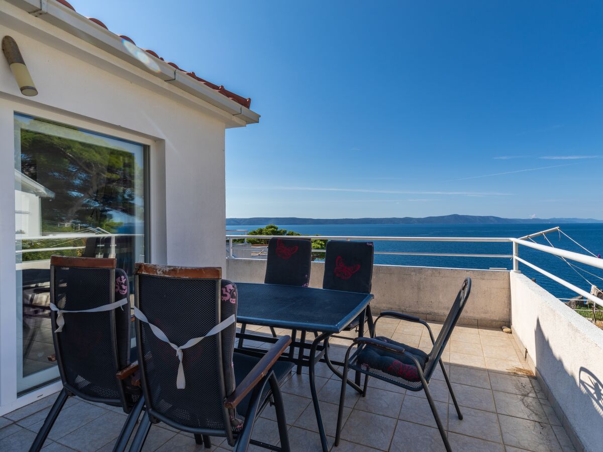 Apartment One bedroom apartment with terrace and sea view Igrane, Makarska A-22690-a