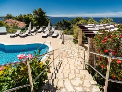 Apartment Two bedroom apartment near beach Prižba, Korčula A-10056-c - Outdoor photo 13