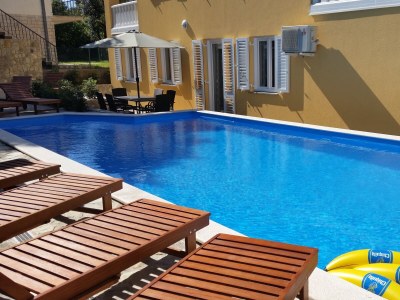 Apartment Two bedroom apartment with terrace Baška, Krk A-18733-c - Outdoor photo 4
