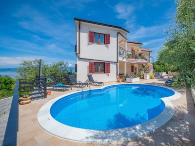 Apartment Two bedroom apartment with balcony and sea view Drenje, Labin A-22992-b - Outdoor photo 3