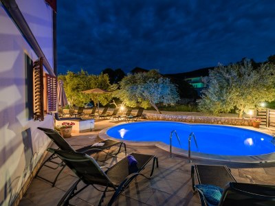 Apartment Two bedroom apartment with balcony and sea view Drenje, Labin A-22992-b - Outdoor photo 8