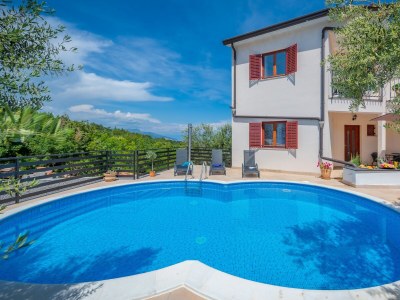 Apartment Two bedroom apartment with balcony and sea view Drenje, Labin A-22992-b - Outdoor photo 13