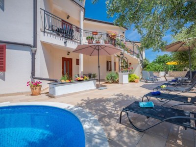 Apartment Two bedroom apartment with balcony and sea view Drenje, Labin A-22992-b - Outdoor photo 14