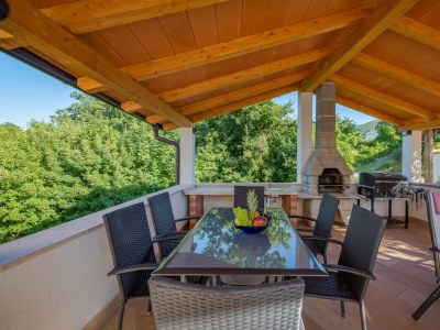 Apartment Two bedroom apartment with balcony and sea view Drenje, Labin A-22992-b - Outdoor photo 46