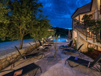 Apartment One bedroom apartment with terrace and sea view Drenje, Labin A-22992-f - Outdoor photo 32