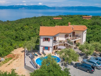 Apartment Two bedroom apartment with balcony and sea view Drenje, Labin A-22999-c - Outdoor photo 5