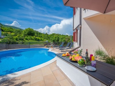 Apartment Two bedroom apartment with balcony and sea view Drenje, Labin A-22999-c - Outdoor photo 16