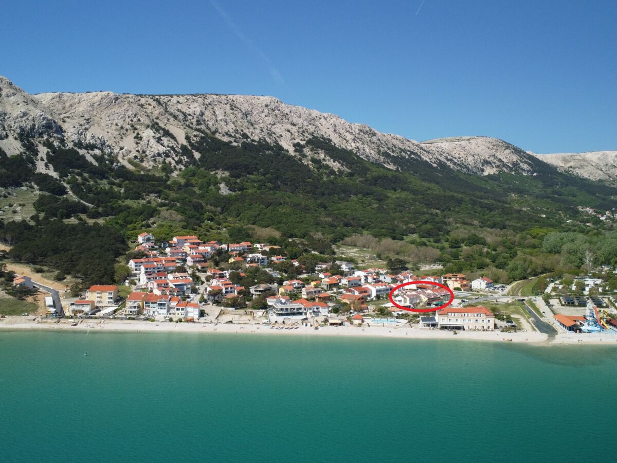 Apartment One bedroom apartment with terrace Baška, Krk A-18807-a