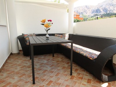 Apartment One bedroom apartment with terrace Baška, Krk A-18807-a - Outdoor photo 19