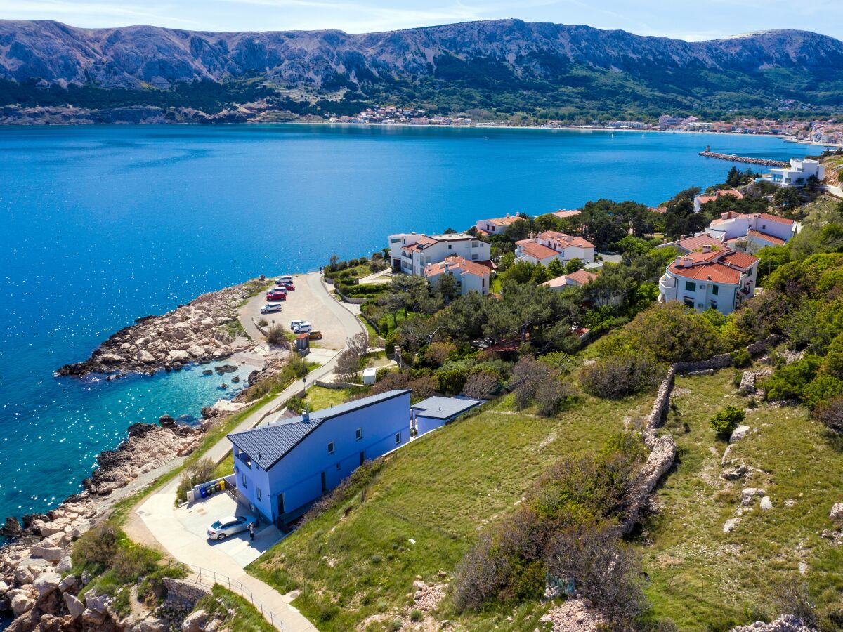 Apartment Two bedroom apartment with terrace and sea view Baška, Krk A-18824-a - Outdoor photo 4