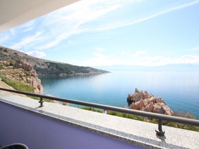 Apartment Two bedroom apartment with terrace and sea view Baška, Krk A-18824-a - Outdoor photo 20