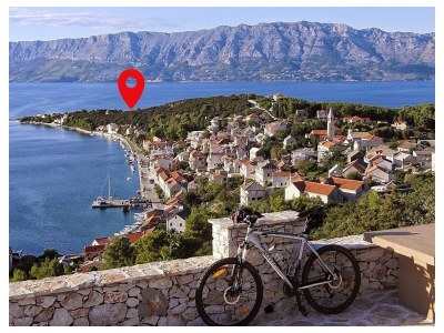 Apartment One bedroom apartment with terrace and sea view Povlja, Brač A-24129-b - Outdoor photo 3