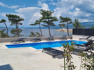 Apartment One bedroom apartment with terrace and sea view Šilo, Krk A-21242-c - Outdoor photo 10