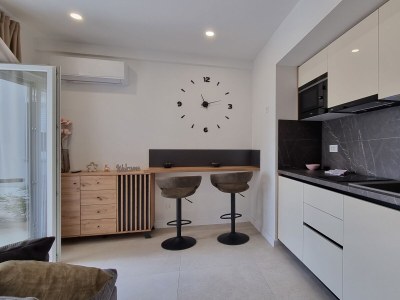 Apartment Studio flat with terrace and sea view Šilo, Krk AS-21242-a - Outdoor photo 13