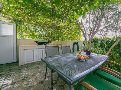 Apartment Two bedroom apartment with terrace and sea view Brela, Makarska A-20065-a - Outdoor photo 7
