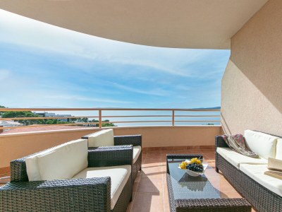 Apartment Two bedroom apartment with terrace and sea view Brela, Makarska A-20066-a in Brela - Apartment