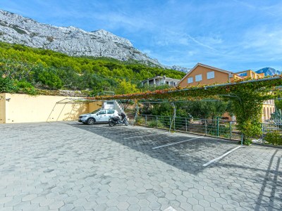 Apartment Two bedroom apartment with terrace and sea view Brela, Makarska A-20066-a - Outdoor photo 13