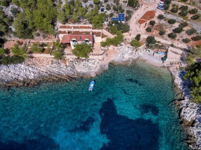 Holiday house Two bedroom house near beach Cove Golubinka, Hvar K-14344 in Zastražišće - Holiday house
