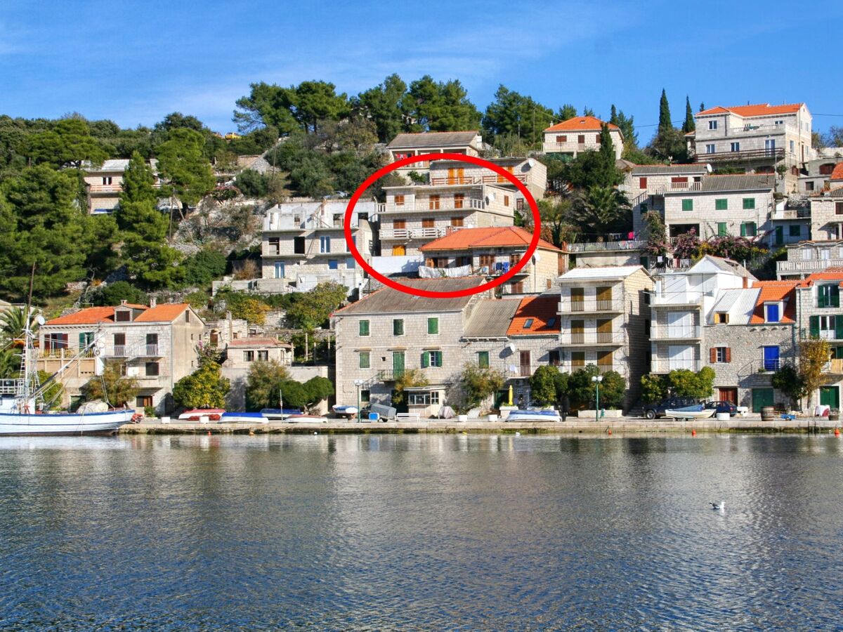 Apartment One bedroom apartment with terrace and sea view Povlja, Brač A-14399-b - Outdoor photo 2
