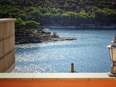 Apartment One bedroom apartment with terrace and sea view Povlja, Brač A-14399-b in Povlja - Apartment