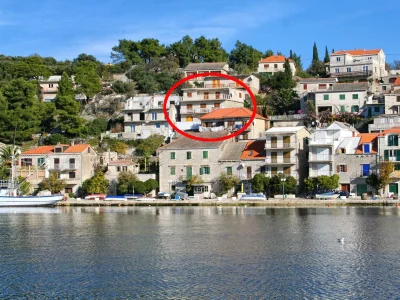 Apartment Two bedroom apartment with balcony and sea view Povlja, Brač A-14399-c - Outdoor photo 2