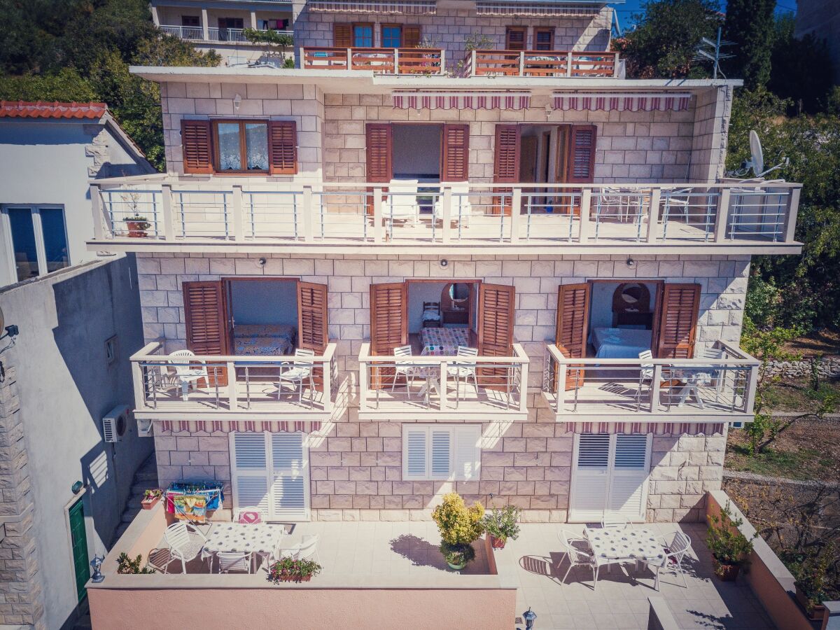 Apartment One bedroom apartment with balcony and sea view Povlja, Brač A-14399-d - Outdoor photo 3