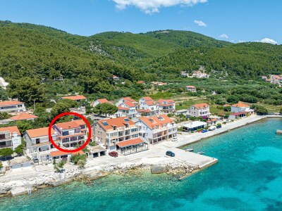Apartment Two bedroom apartment near beach Prižba, Korčula A-175-b - Outdoor photo 2