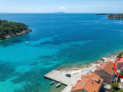 Apartment Two bedroom apartment near beach Prižba, Korčula A-175-d - Outdoor photo 2