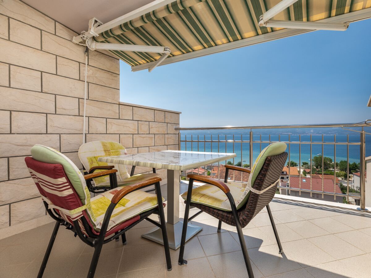 Apartment One bedroom apartment with terrace and sea view Duće, Omiš A-2737-b