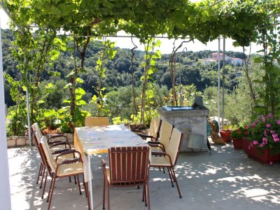 Apartment Two bedroom apartment with terrace and sea view Kampor, Rab A-5032-b - Outdoor photo 7