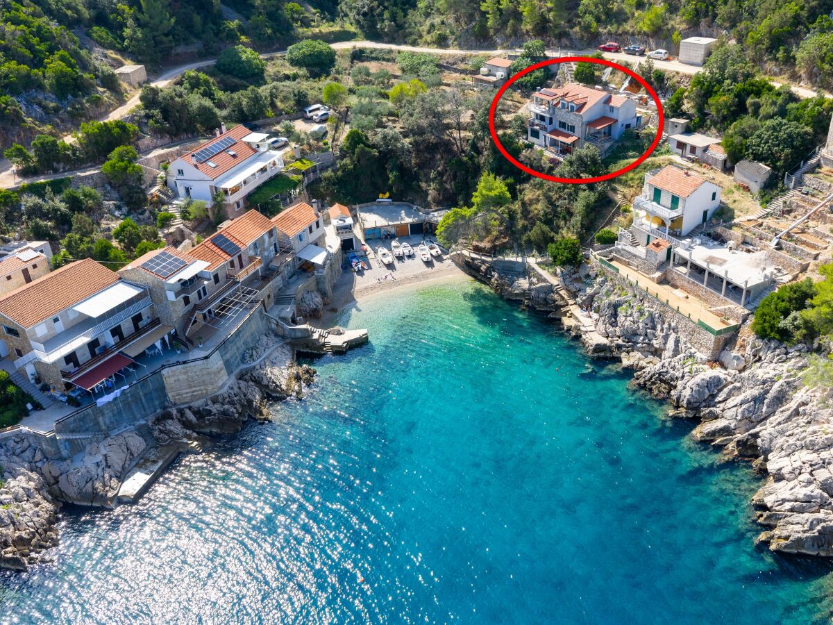 Apartment One bedroom apartment with terrace and sea view Cove Pobij, Hvar A-7506-c