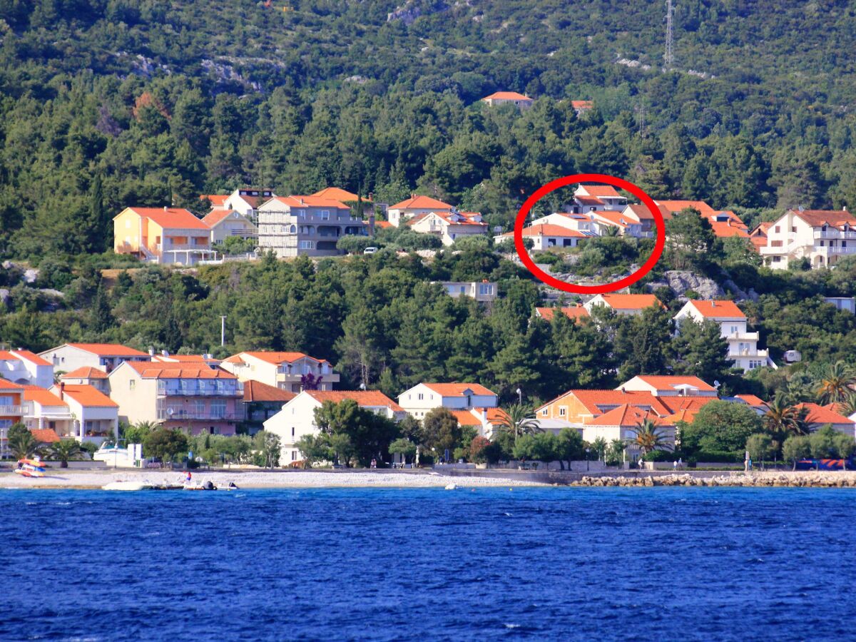 Apartment One bedroom apartment with terrace and sea view Orebić, Pelješac A-10173-b