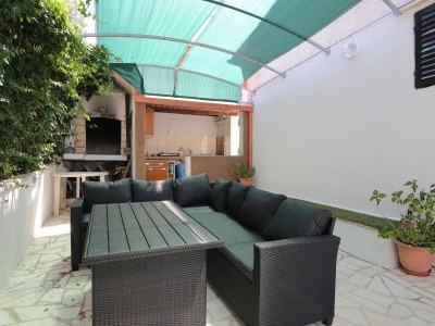 Apartment One bedroom apartment with terrace and sea view Slatine, Čiovo A-16131-e - Outdoor photo 6