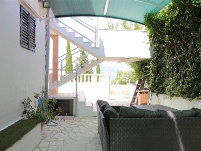 Apartment One bedroom apartment with terrace and sea view Slatine, Čiovo A-16131-e - Outdoor photo 8