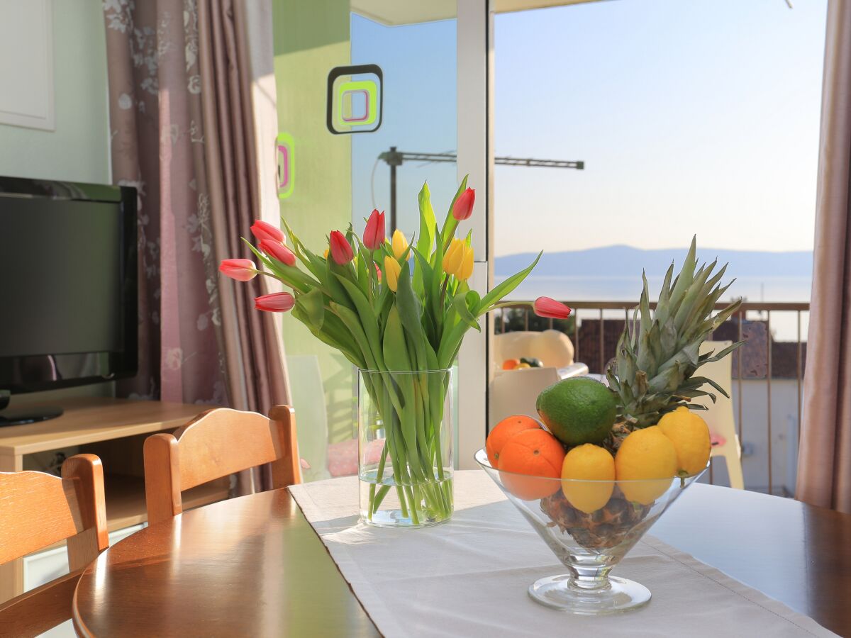 Apartment Two bedroom apartment with terrace and sea view Podgora, Makarska A-16630-a