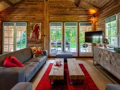 Holiday park Spacious wooden chalet with covered terrace - Features photo 9